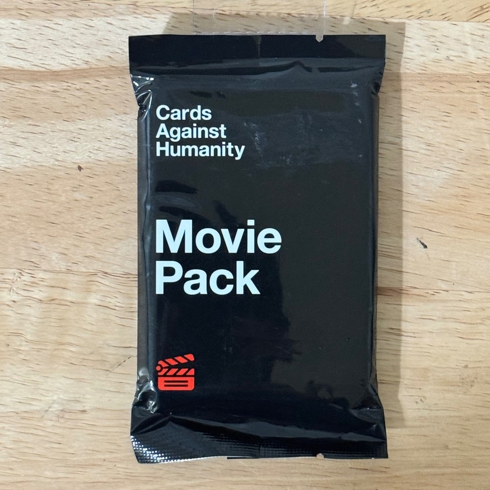Cards Against Humanity Movie Pack Expansion Set 30 Cards New Sealed Party Game